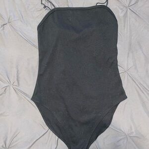 Wild Fable Black Bodysuit